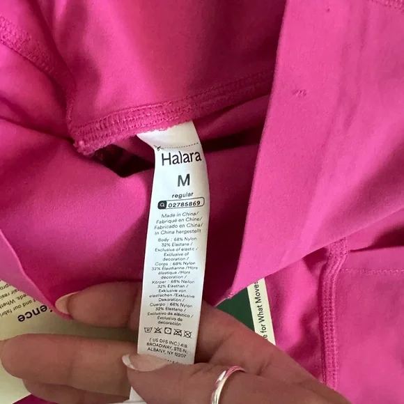 HALARA Bright Pink Flare Leggings - Picture 3 of 4